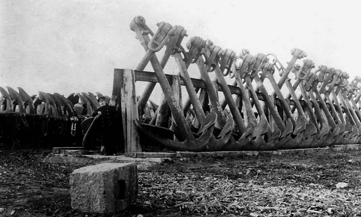 Строительство Константиновского дока, Кронштадт 1870–1876 гг